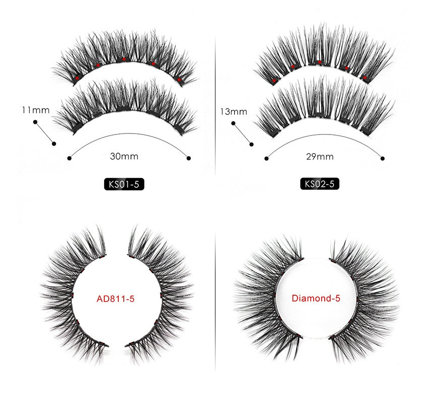 Magnetic lashes and kit collection