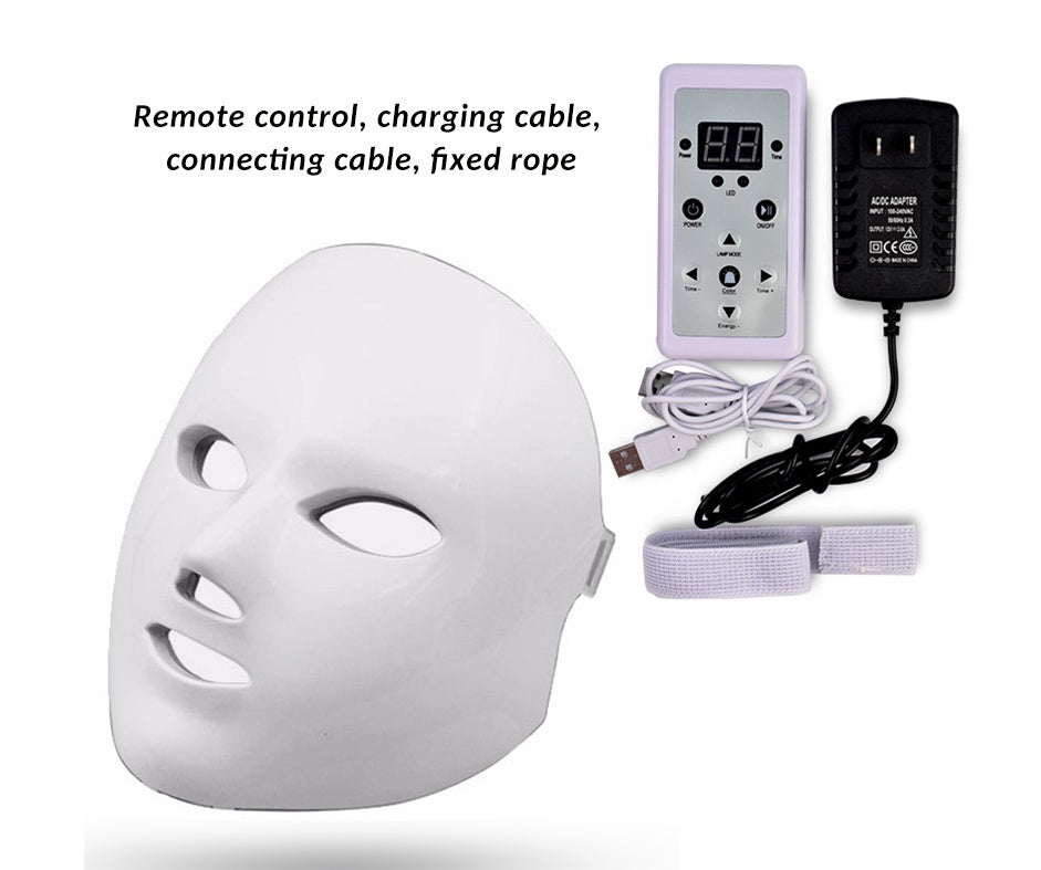 Instrument de beauté facial à LED