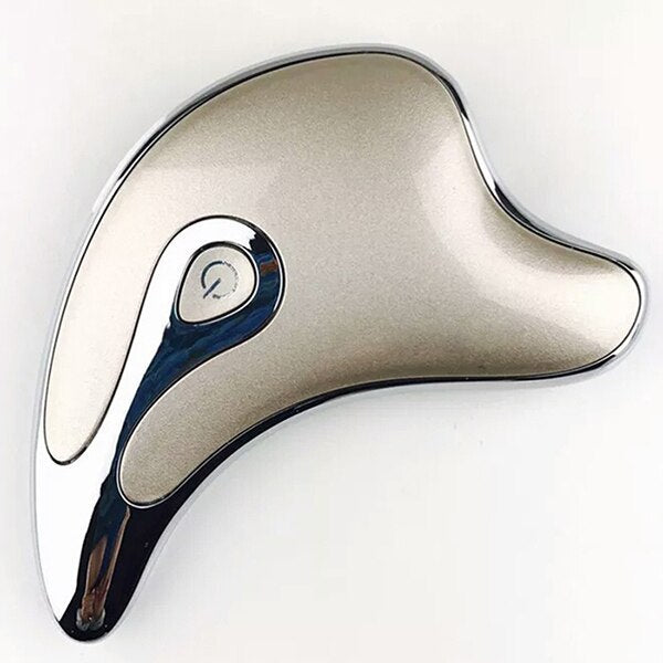 Masseur facial électrique Gua Sha avec LED et microcourant