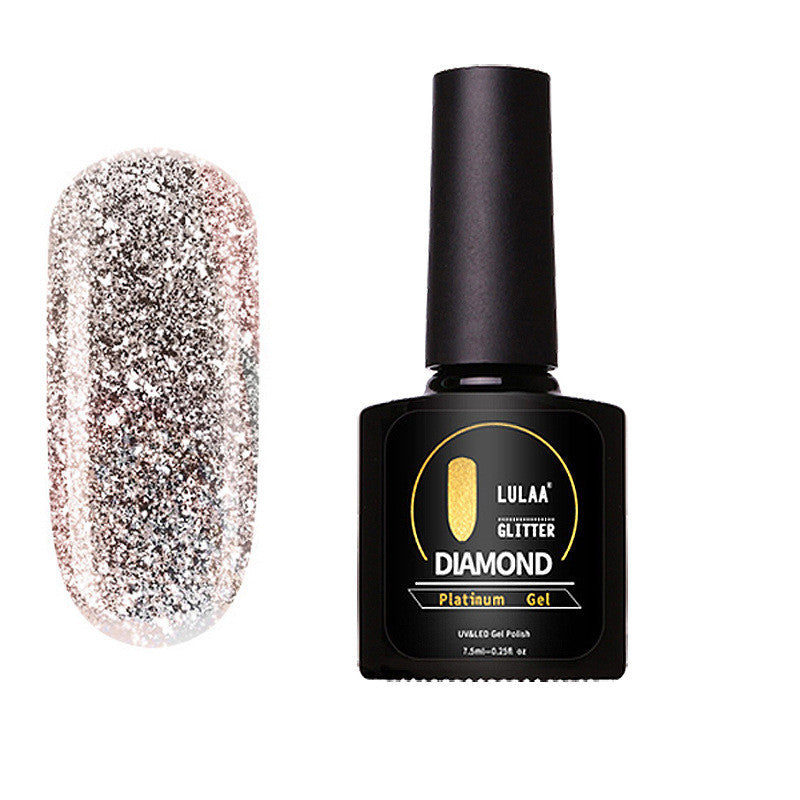 Colle à vernis à ongles platine pour salon de manucure