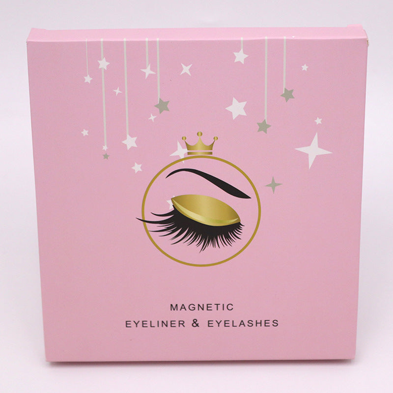 Kit de faux cils - 5 paires avec eye-liner