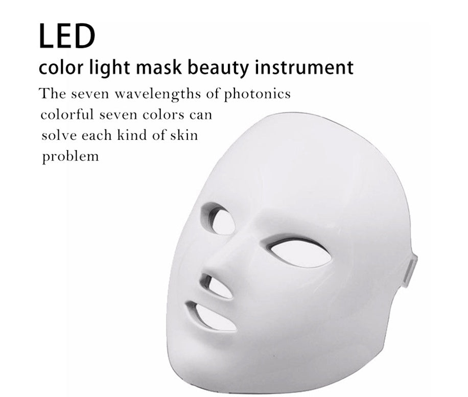 Instrument de beauté facial à LED