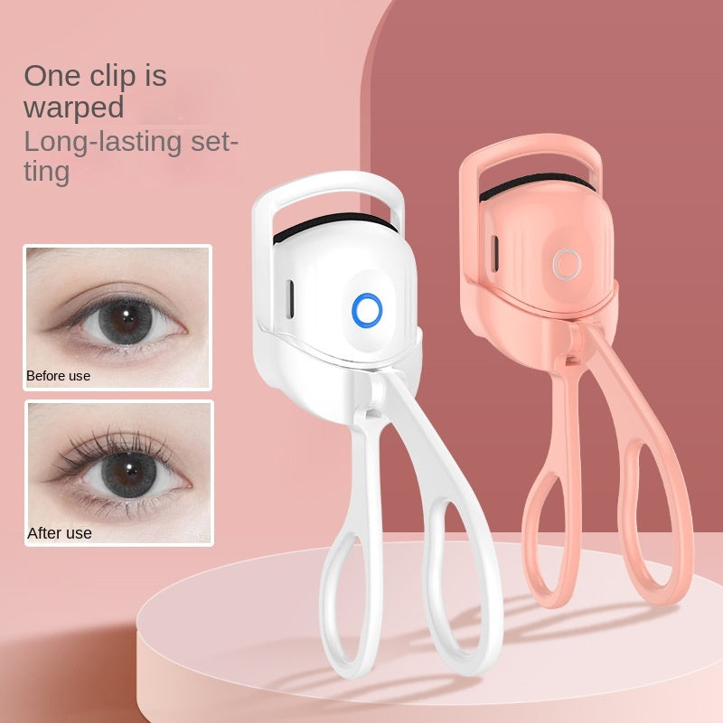 Recourbe-cils chauffant rechargeable – Peigne à cils portable longue durée