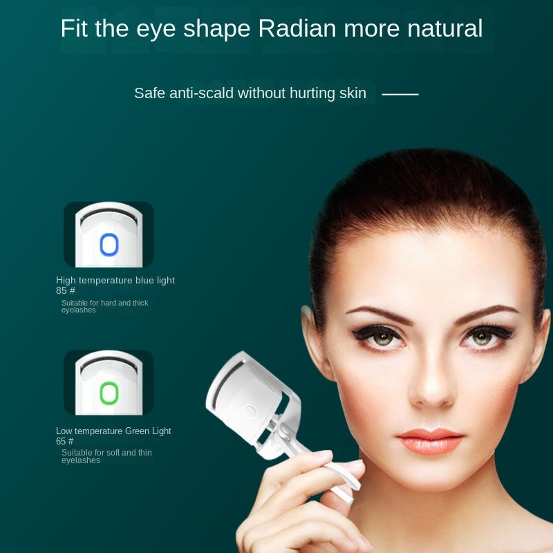 Recourbe-cils chauffant rechargeable – Peigne à cils portable longue durée