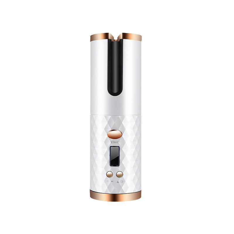 Fer à boucler automatique rechargeable avec écran LCD