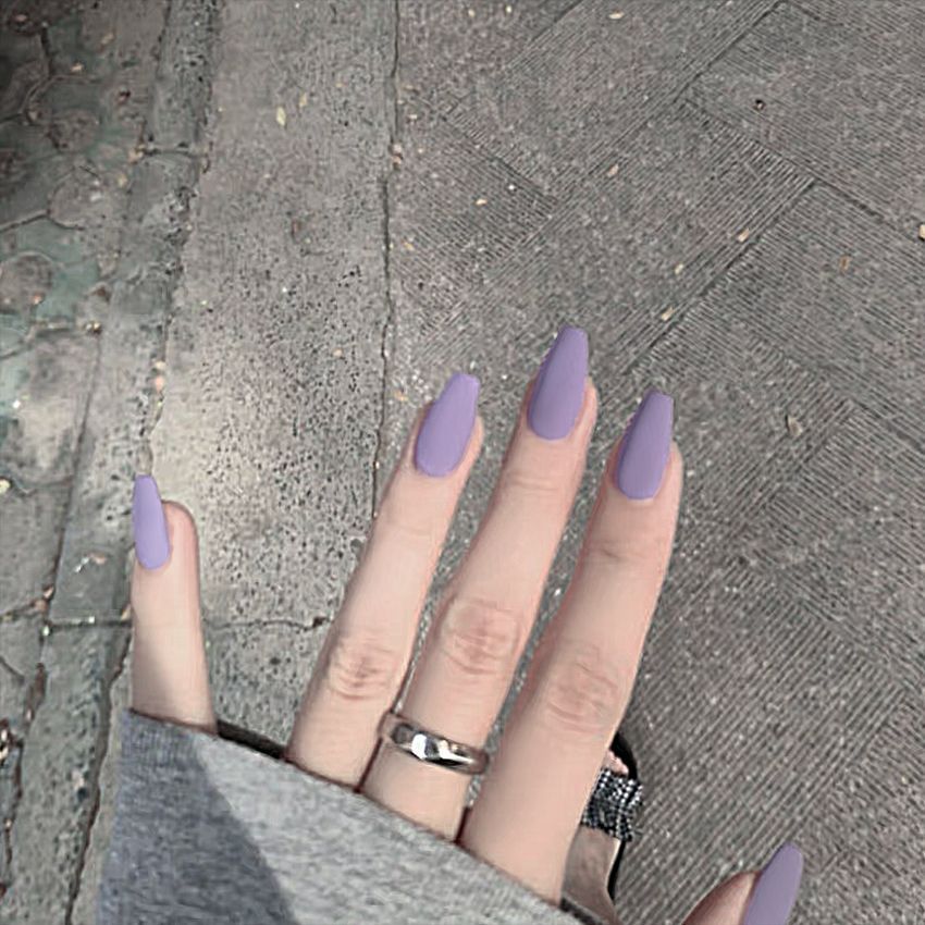 Kit de faux ongles avec 24 couleurs