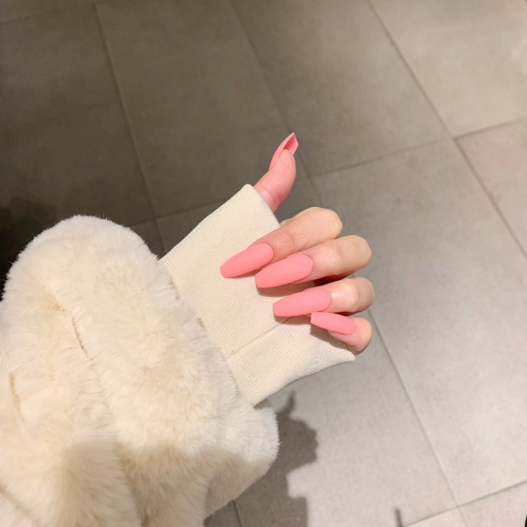 Kit de faux ongles avec 24 couleurs