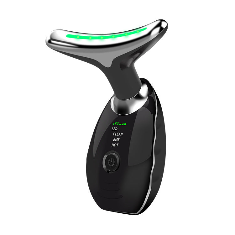 Appareil de massage du visage et du cou par photons LED