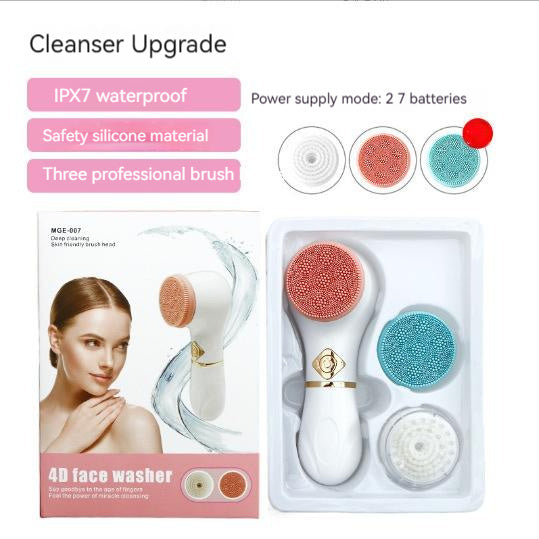 Nettoyant visage électrique et nettoyeur de pores – Appareil de beauté nettoyant en profondeur