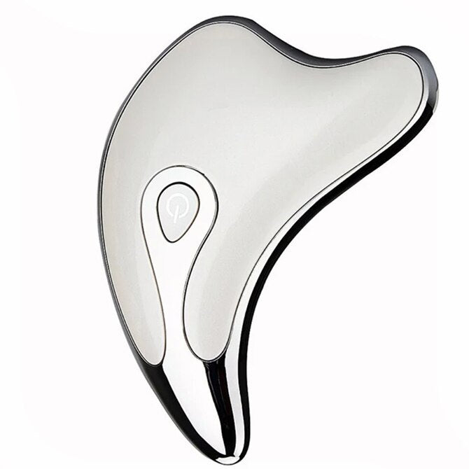 Masseur facial électrique Gua Sha avec LED et microcourant