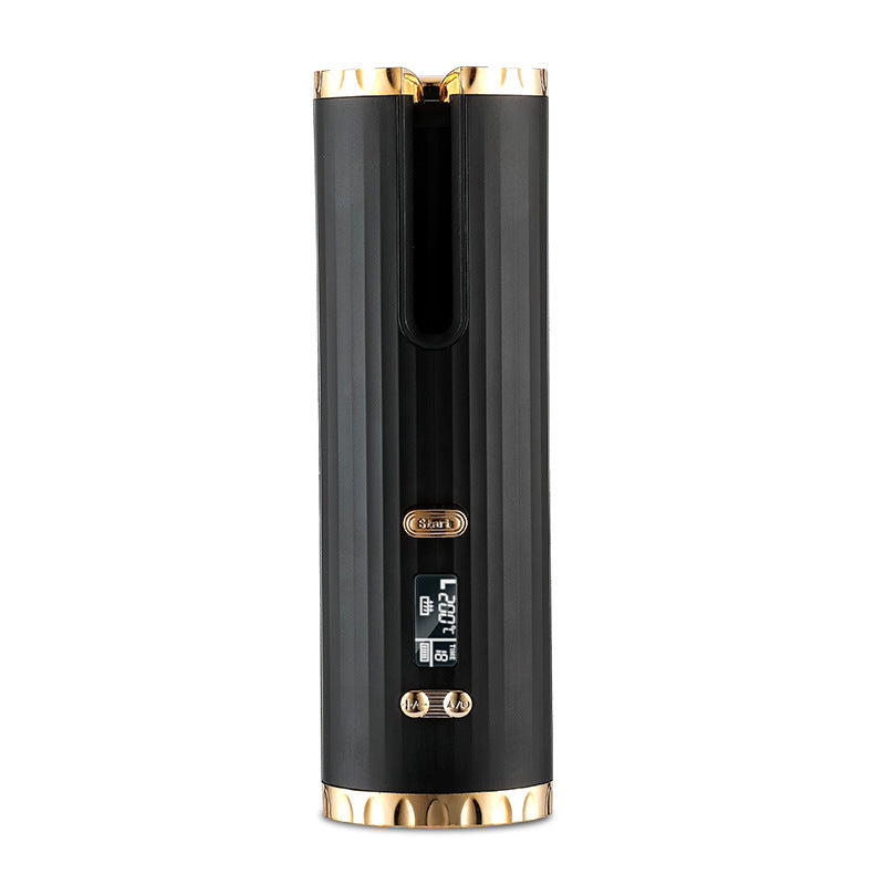 Fer à boucler automatique rechargeable avec écran LCD