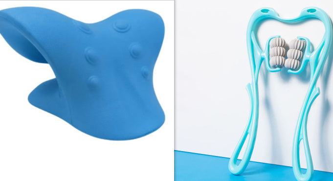 Rouleau de massage multifonctionnel pour le cou et les épaules