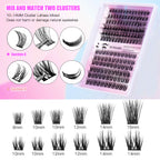 Kits de faux cils à faire soi-même – 150 pièces pour des looks personnalisés