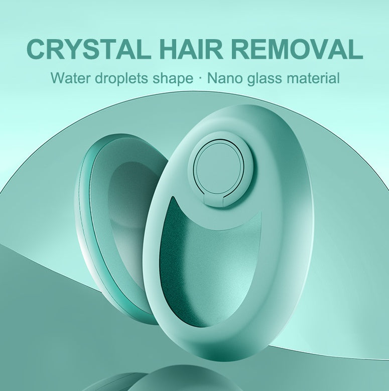 Crystal Hair Eraser – Outil d'épilation et d'exfoliation indolore