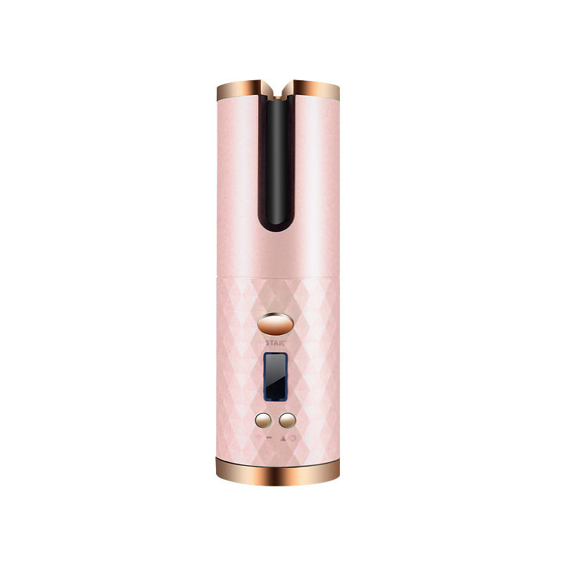 Fer à boucler automatique rechargeable avec écran LCD