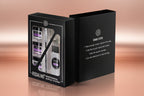 Rosalind professional acrylic system packaging with usage steps on a white background