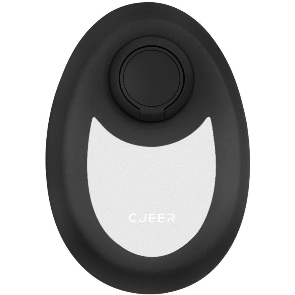 Black crystal hair removal on a white background