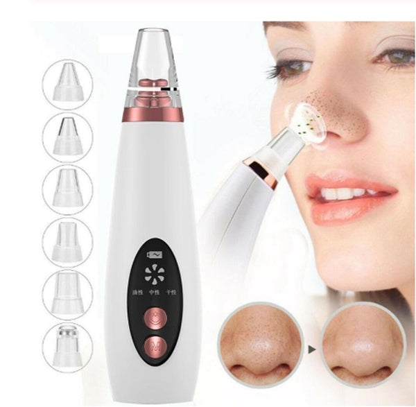 Blackheads removal tools on white background 