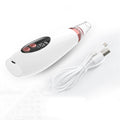 Blackheads removal white electronic device with control panel and USB cable on a white background