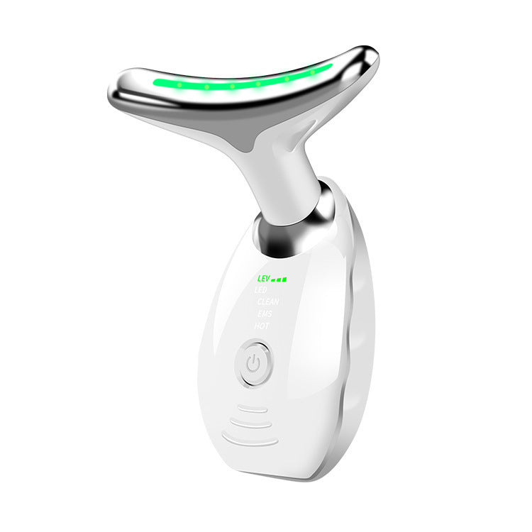 Appareil de massage du visage et du cou par photons LED