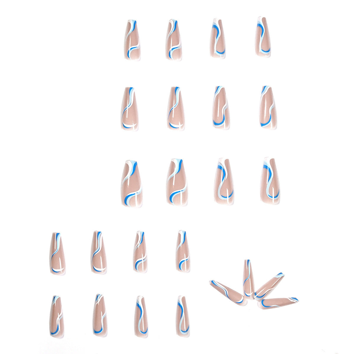 Appuyez sur les ongles