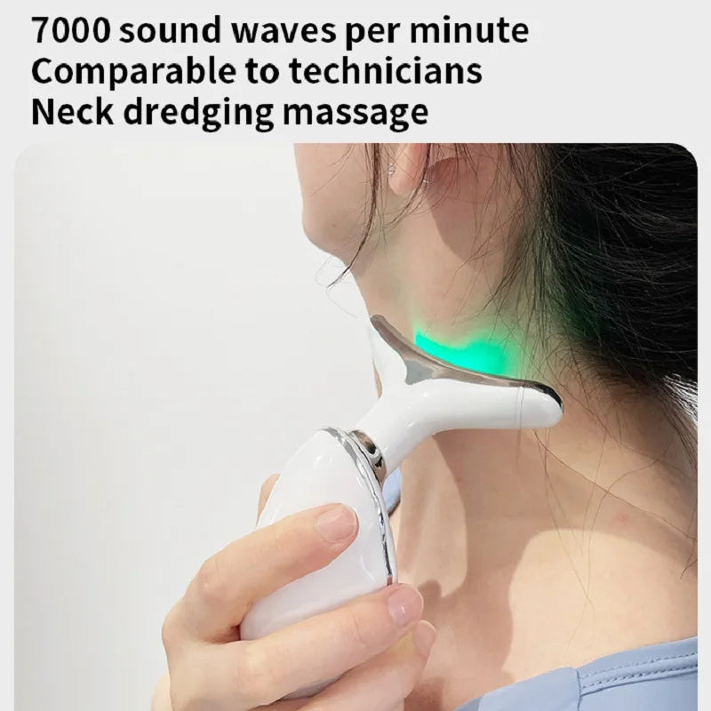 LED Photon Therapy Face & Neck Massager