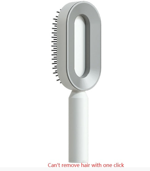 Brosse à cheveux autonettoyante avec massage du cuir chevelu