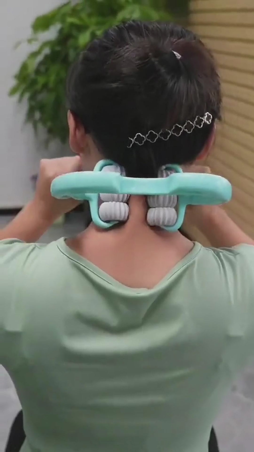 Rouleau de massage pour la nuque et les épaules – Outil de soulagement des tensions